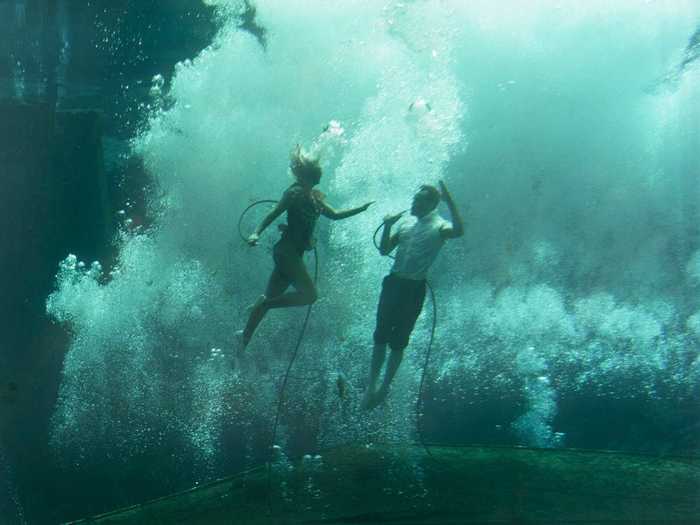 One last haunting look at the Weeki Wachee mermaids.