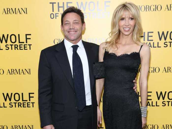 The real-life "Wolf Of Wall Street"Jordan Belfort made an appearance, too.