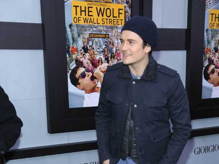 Newly single actor Orlando Bloom, who doesn