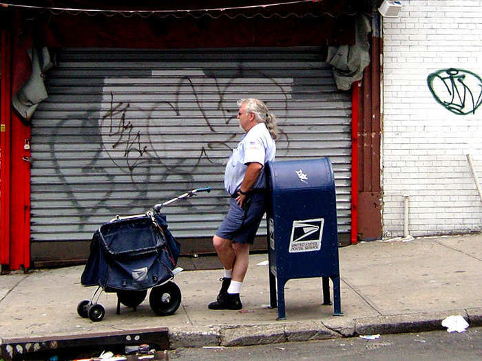 9. Postal Service mail carriers