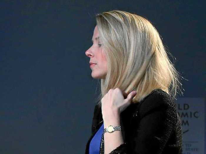 Marissa Mayer had just started her job as Google