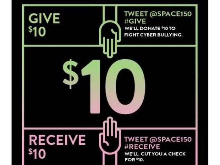 space150: #GIVE or #RECEIVE