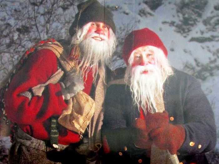 In Iceland, the 13 Yule Lads replace the traditional Santa Claus.