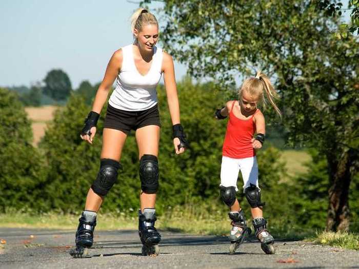 In Caracas, Venezuela, the roads close on Christmas, so people roller skate to church.