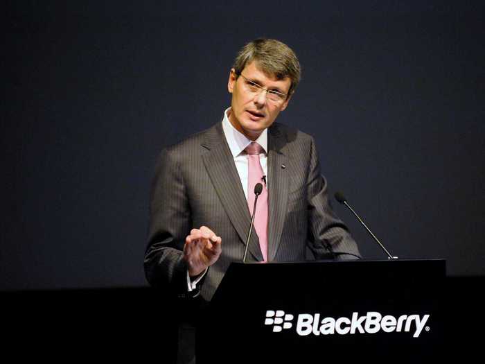 “In five years I don’t think there’ll be a reason to have a tablet anymore,” Blackberry