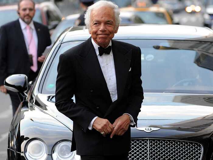 Ralph Lauren was once a clerk at Brooks Brothers dreaming of men