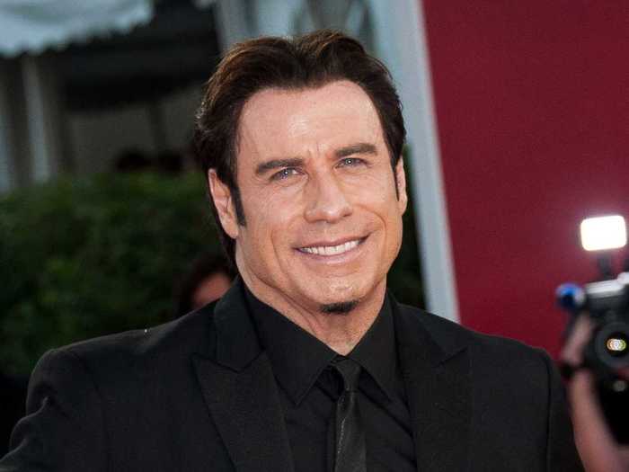 John Travolta left school for an acting career in New York.