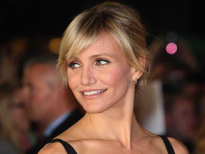 Cameron Diaz left school to pursue a modeling career.