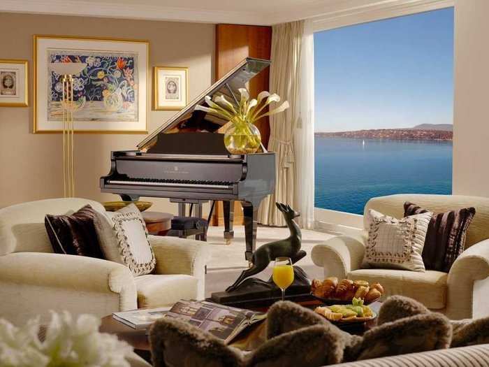 The Royal Penthouse Suite at the Hotel President Wilson, Switzerland