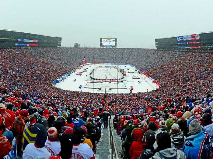 Now take a look at some amazing photos from the NHL