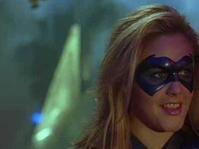 Then: Alicia Silverstone played Batgirl in the same film.