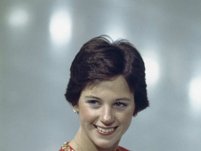 THEN: 19-year-old Dorothy Hamill won gold for the U.S. in 1976 while sporting her signature hair-do.