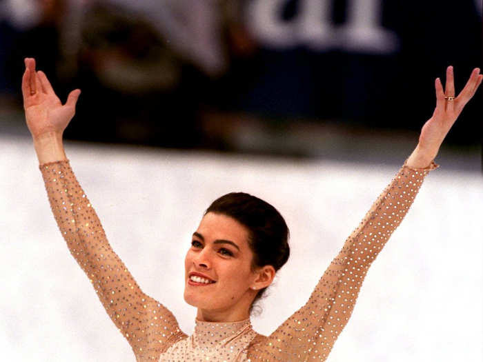 THEN: Nancy Kerrigan won the Bronze in 