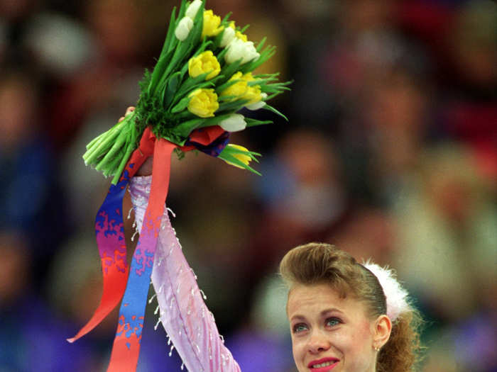 THEN: In 1994, Oksana Baiul won the gold medal for Ukraine despite an injury sustained by colliding with another skater in practice.