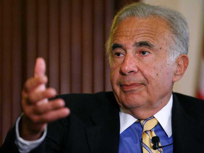 Carl Icahn joined the Army.