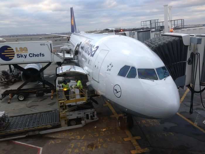 Our plane is an Airbus 330, the same kind as the Air France one that crashed in the Atlantic in 2009. It