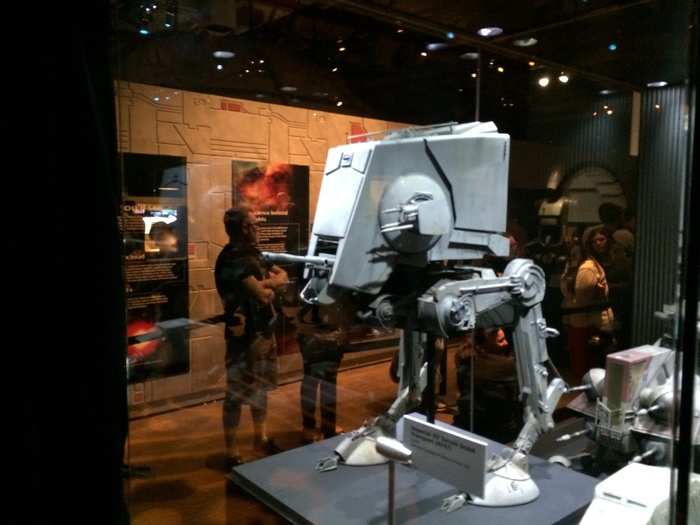 Seeing an AT-ST in person, I can