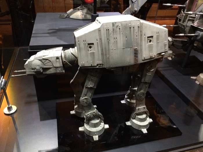 When I saw the giant AT-AT though, all I thought was: "I want one of these for my living room."