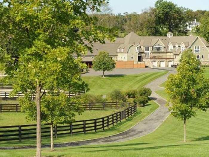 A network of riding trails crisscross Double H Farm.