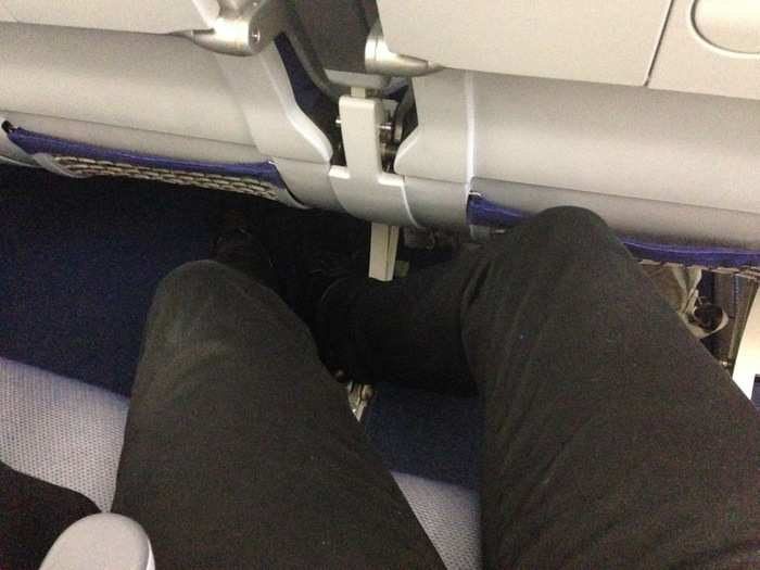 Hello, leg room!