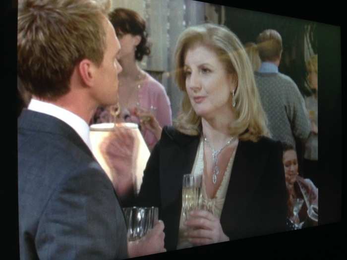 But even then, the in-flight entertainment system was still working. (I watched an episode of How I Met Your Mother featuring this Arianna Huffington cameo.)