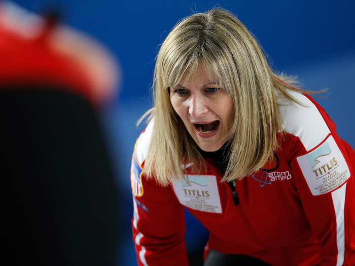 Erika Brown (curling) is a physician