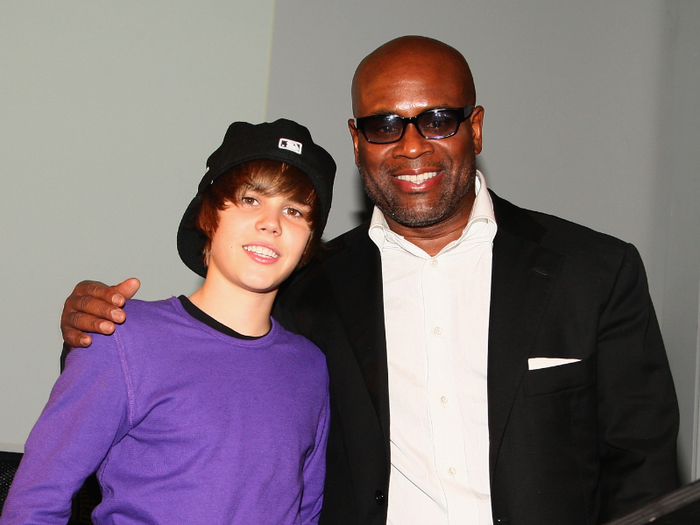 2008: Bieber sang for L.A. Reid of Island Def Jam Music Group. Reid signed Bieber to Island Records, resulting in a joint venture between RBMG and Island Records.