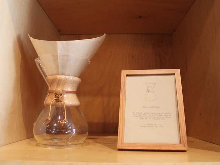 And this Chemex Coffee Maker for $40.