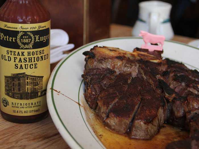 THE WINNER: Peter Luger Steakhouse