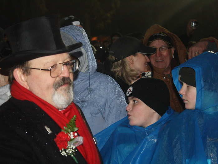 In fantastic hats.