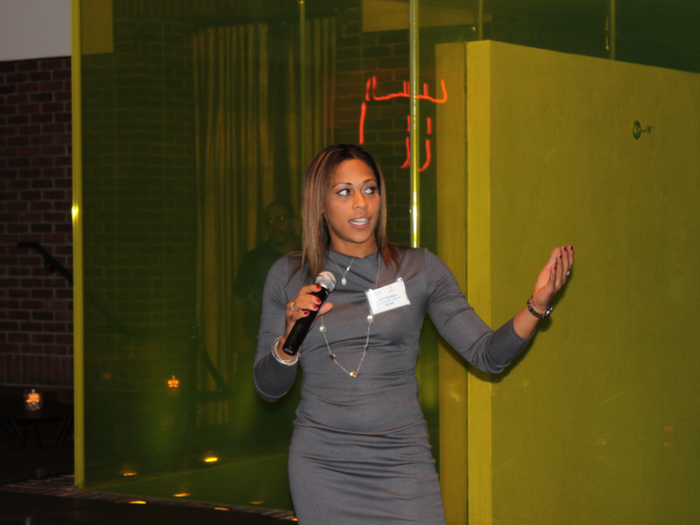 Jennifer Goldson of Eurex played a key role in putting the event together. 