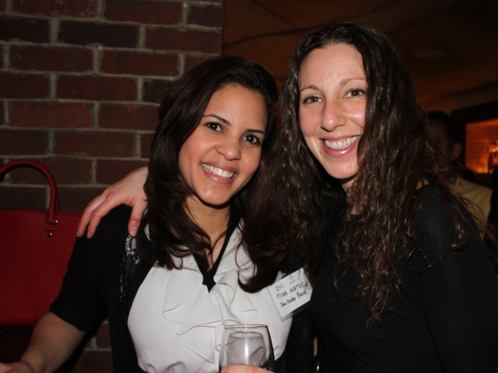 Sharon Pinter (vp, algorithmic trading, Deutsche Bank) and Tina Matos (product manager, algorithmic trading)