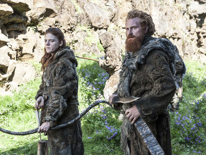 After Jon Snow escaped Ygritte (Rose Leslie) and the Wildlings ...