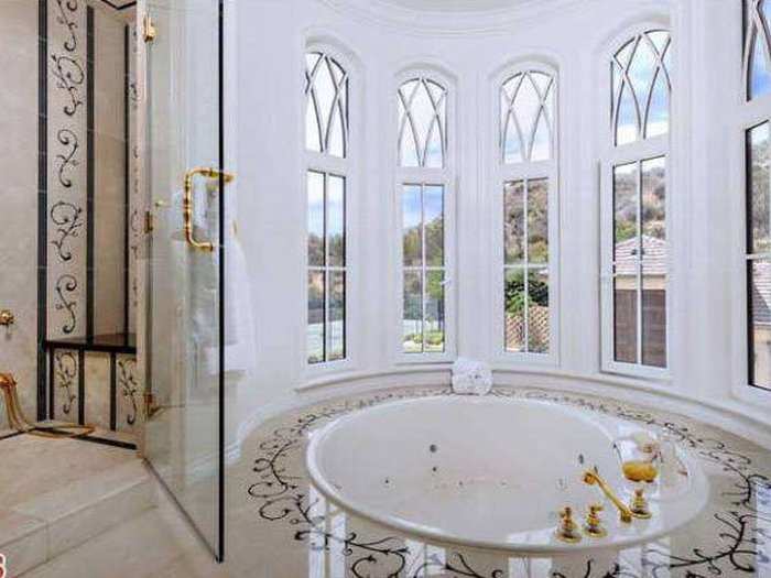 Enjoy a bathroom with the marble touch.