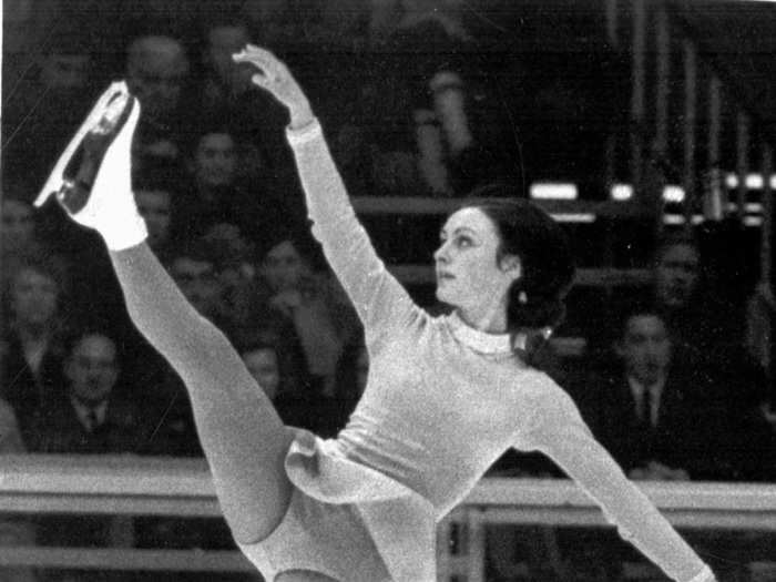 The U.S. team was nearly shut out of gold medals at the 1968 Olympics in Grenoble, France. Peggy Flemming saved the day, winning the figure skating gold. It was the first skating win since the tragic Sabena plane crash that killed the entire U.S. figure skating team in 1961.