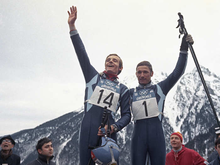 Frenchman Jean-Claude Killy swept the alpine skiing events at the 1968 Olympics. His performance was so dominating that spectators and the media dubbed the games, "The Killympics."