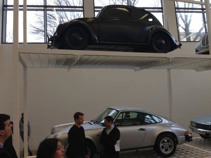 Porsche took the hint. The museum had a Volkswagen and a Porsche to show they are influenced by the Tatra.