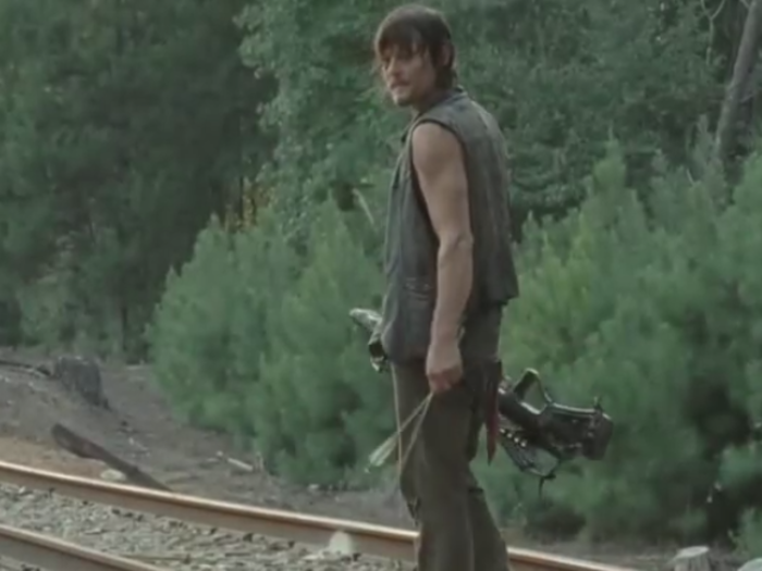 Daryl (Norman Reedus) may or may not be with Beth (Emily Kinney).