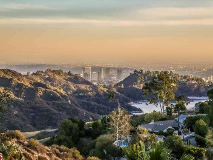 And the view of downtown LA and the reservoir is absolutely breathtaking.