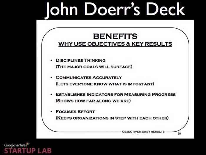 Why use this system? Here are four reasons. In essence, this is a simple, organizational tool that gets the entire company on the same page.