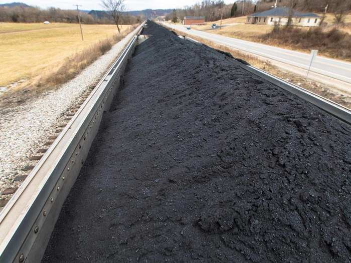 All else aside, there is no debating the monetary value of coal. A typical train hauls out about 10,000 tons of coal. At today