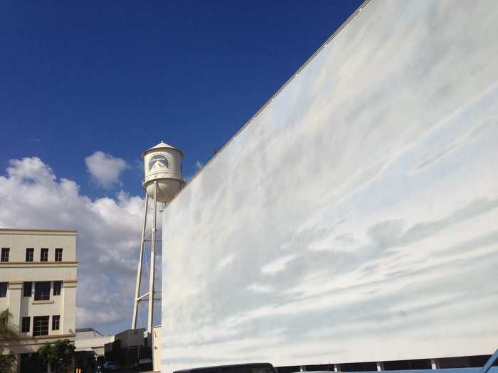 The iconic water tower is 150 feet tall but no longer contains water. Sometimes actors are dared to climb it. It once took Michael Keaton 20 minutes to get up but an hour to get down.