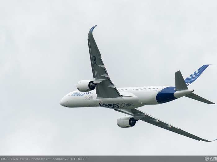 A week later, the A350 made its first public appearance, flying over the crowd at the Paris Air Show.