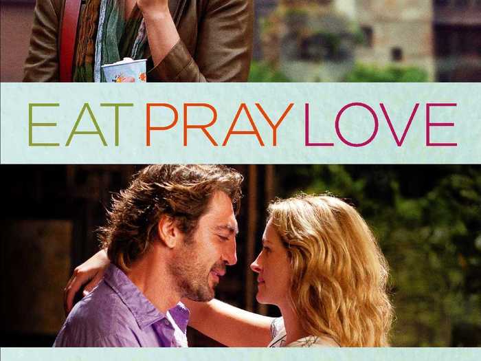 "Eat, Pray, Love" showed Julia Roberts falling in love with Javier Bardem while traveling the world ...