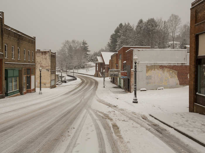 Mount Hope, W. Va. has lost nearly half its population since the heady underground coal mining days of the late 1950