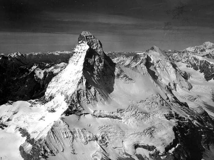 THE ALPS BEFORE: Matterhorn, one of Europe