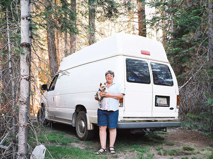 Sherri used to own a flower shop before she fell in love with truck driving. After trucking for five years, Sherri retired, but she couldn