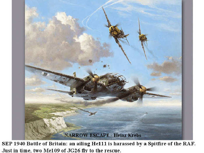 The Battle Of Britain demonstrated the ultimate resilience of the RAF against the German Air Force.