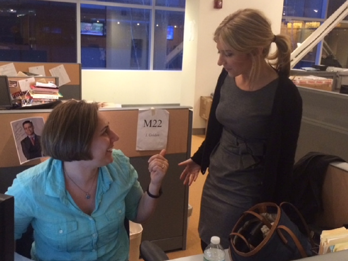 Planning a field trip: Working with field producer Jess Golden on our upcoming trip to cover CAGNY (Consumer Analyst Group of New York) conference in Boca where CEOs from P&G, Coca-Cola, Altria and other consumer giants speak.