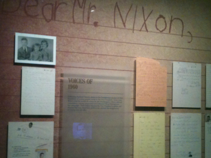 But again, the museum finds a way to blunt the blow of Nixon